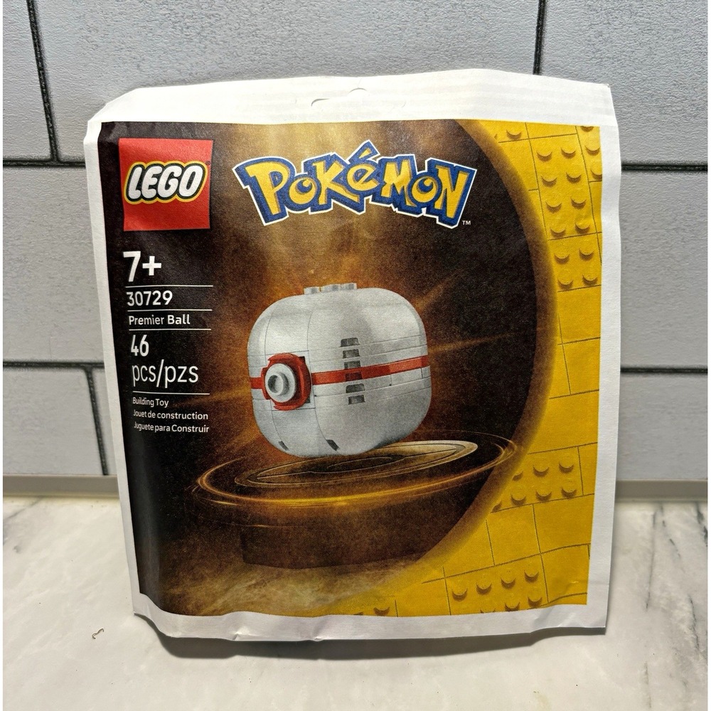 LEGO Pokémon Premier Ball 30729 46 Pieces 2026 GWP Factory Sealed NEW
